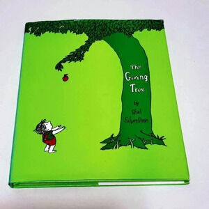 The Giving Tree Shel Silverstein Hardcover Dust Jacket 10 1/2" x 7 7/8"